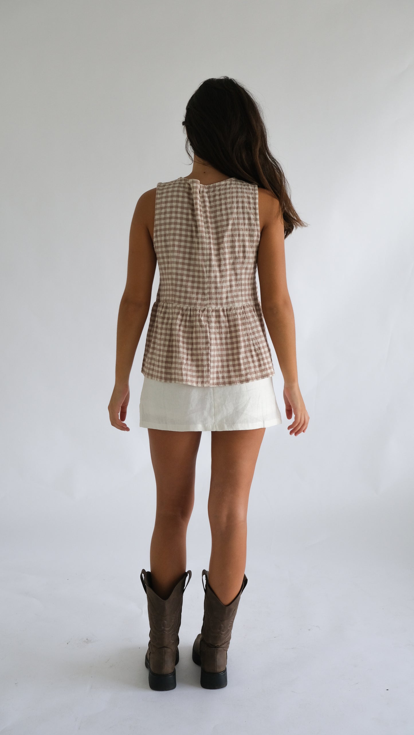 Nicole peplum top