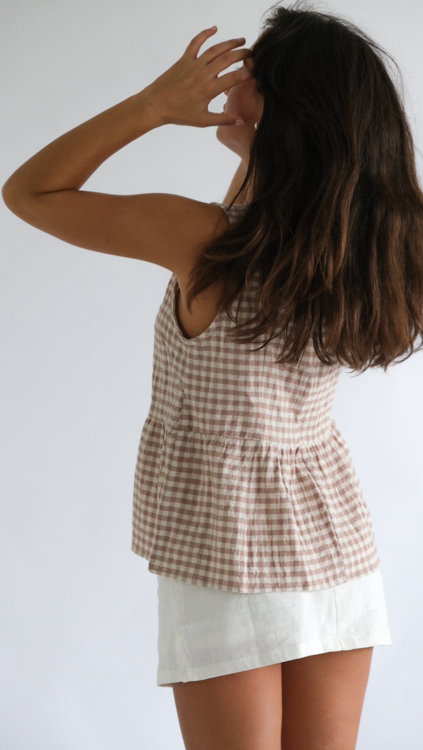Nicole peplum top