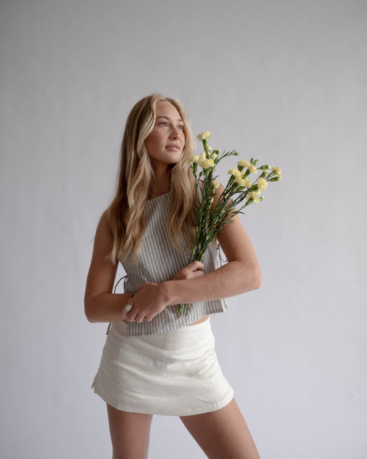 Brooke tie side top