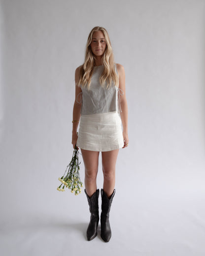 Brooke tie side top