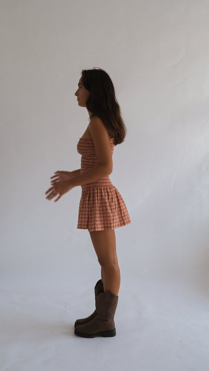 The Stevie dress (Ballet gingham)