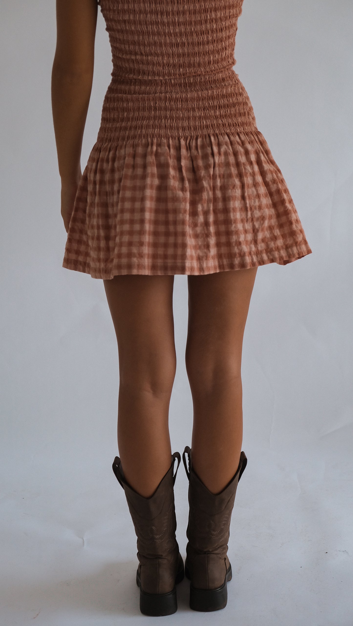 The Stevie dress (Ballet gingham)