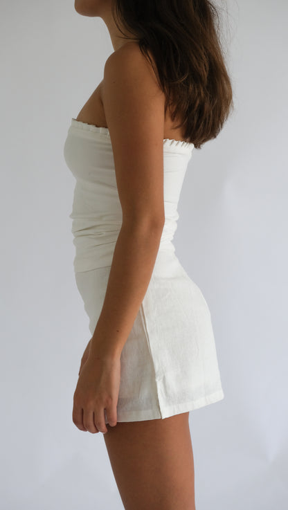 Camille Tube top (White)