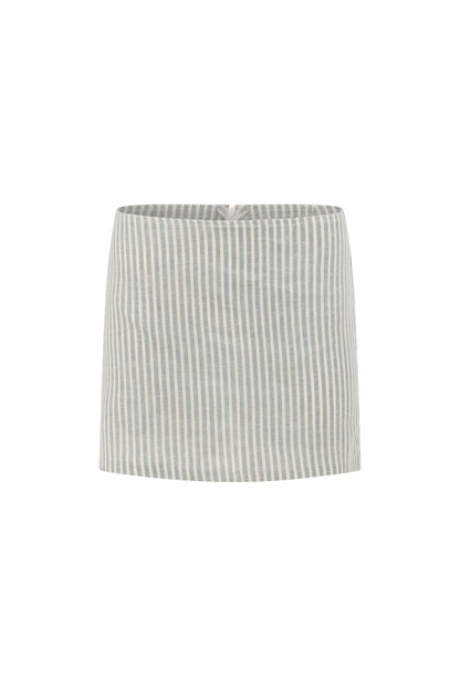 Claire skort in Hemp stripe