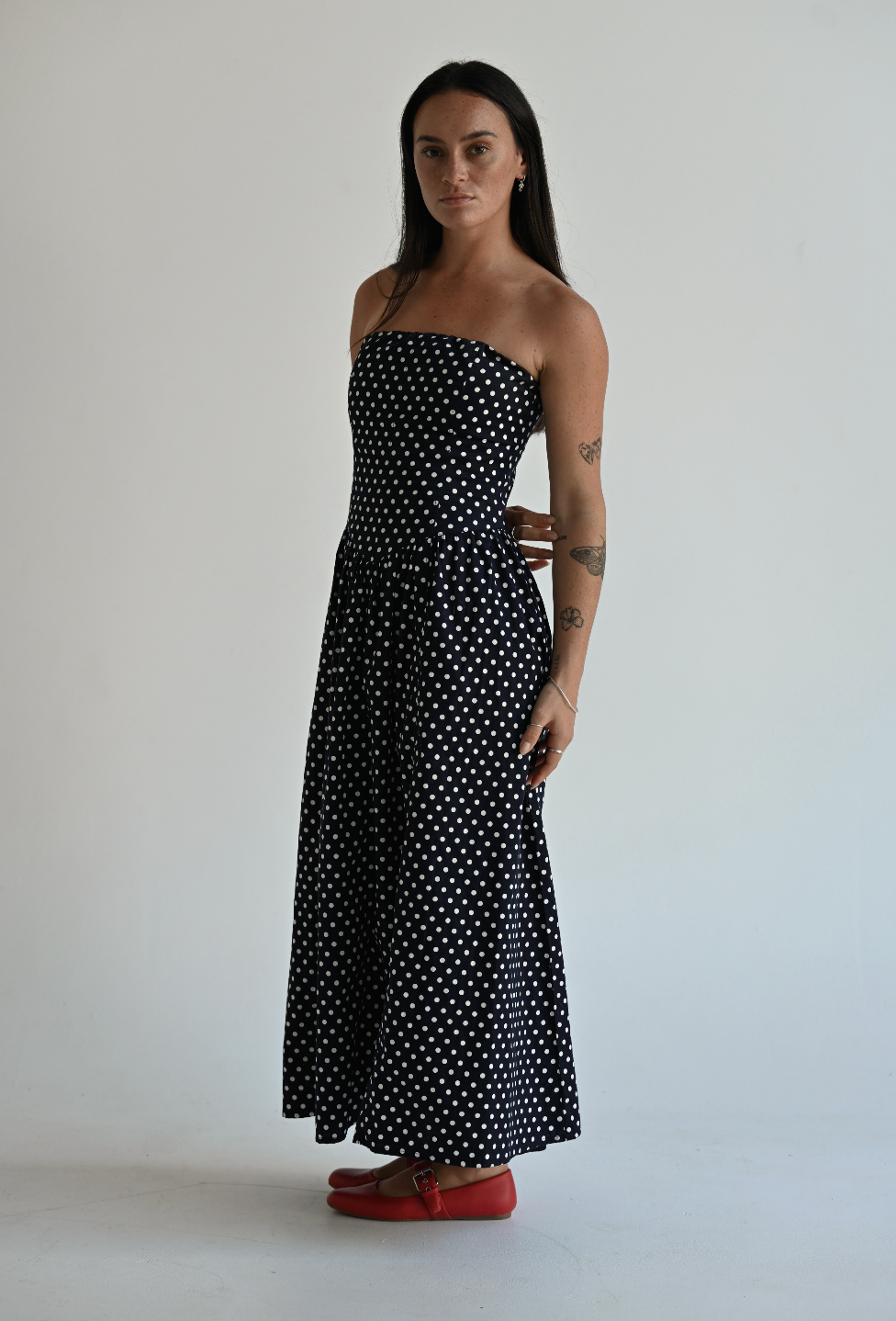 Louise midi dress