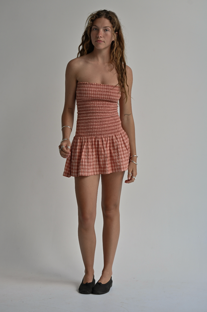 The Stevie dress (Ballet gingham)