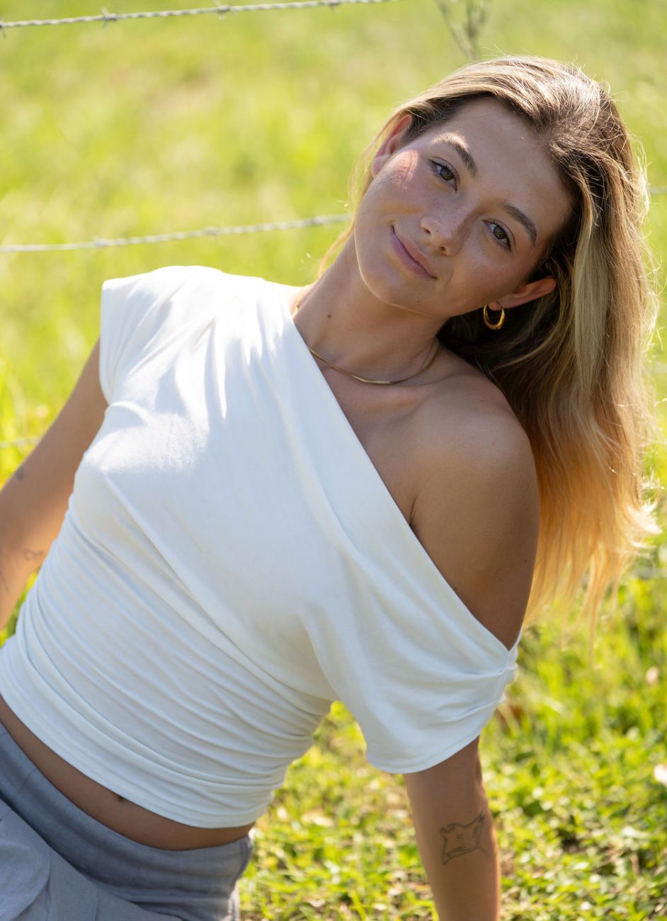 Claire skort (Navy Polka)